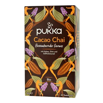 PUKKA Herbs Ayurvedic Organic Cacao Chai tea 20 tasak