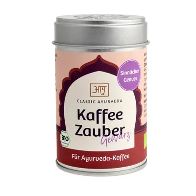 Classic Ayurveda bio fűszerkeverék Coffee Magic 50 g a kávé emésztésére