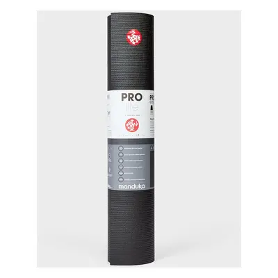 Manduka Prolite® Mat Long & Wide Black fekete jógaszőnyeg 200 x 76 cm x 4,7 mm