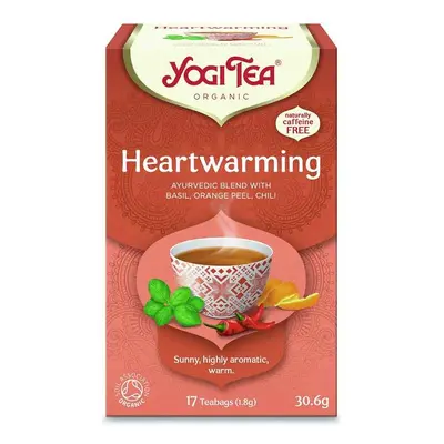 Yogi Tea Heartwarming ájurvédikus gyógynövény tea, 17×1,8 g