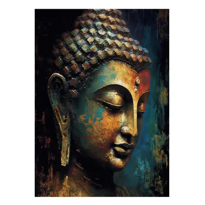 Napos mandala Flexity fali poszter Buddha - Siddhartha Gautama 30x40 cm, 250 g papír Típus: 8