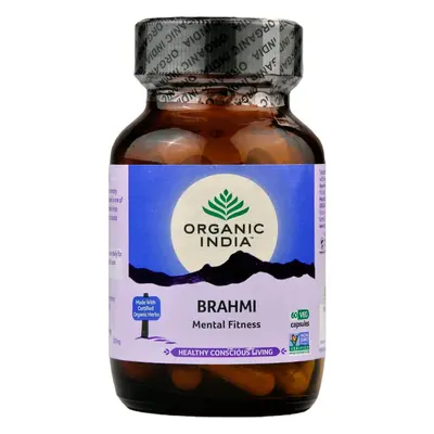 Organic India Organikus India Brahmi- stressz, vitalitás, mentális egyensúly 60 db kapszula