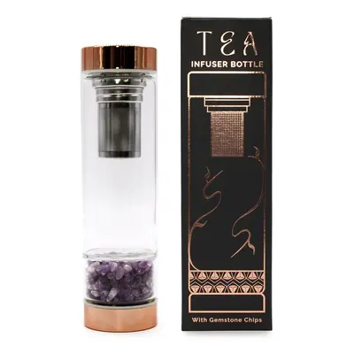 Ancient wisdom Flexity teásüveg kristályüvegből Rose Gold Amethyst 500 ml