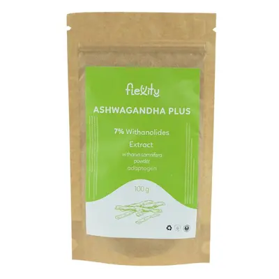 Flexity Ashwagandha Plus 7% por (gyökér) 100 g