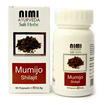 Nimi Ayurveda Mumijo Shilajit ásványi komplex kapszula 60 db