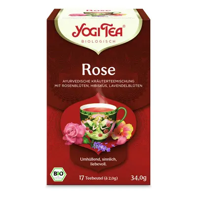 Yogi Tea Rose Tao tea rózsával 17 x 1,8 g