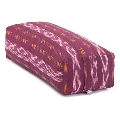 Bodhi Yoga Bodhi Salamba Bolster jógához ETHNO cseppgyűjtemény 100% pamut 64 x 25 cm Farba: Víno