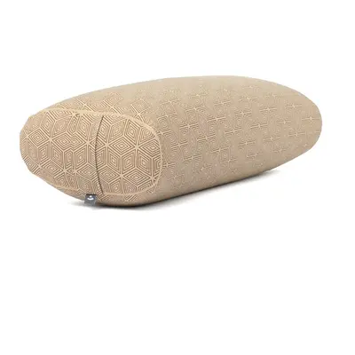 Bodhi Yoga OVAL jógahenger 72,5 x 30 x 17 cm tönkölyvel töltve Szín: Arany