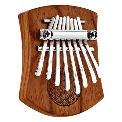 MEINL Sonic Energy ütős hangszer 8 hangos Mini Kalimba vörös zebrafából 7 x 5 cm Típus: Az élet 