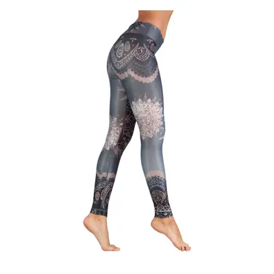 Bodhi Niyama Dancing Beauty leggings jógához és fitneszhez Méret: XS