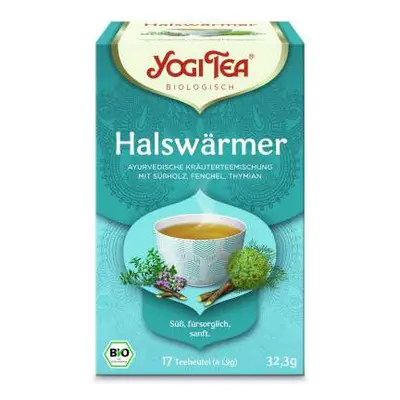 Yogi Tea Throat comfort ájurvédikus gyógytea BIO 17 × 1,95 g