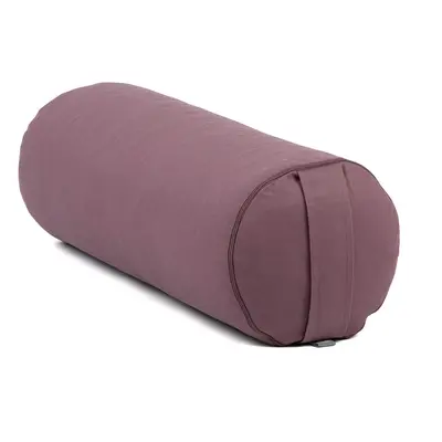 Bodhi Yoga Bolster jógahenger ECO tönköly 100% organikus pamut 65 x 22 cm Szín: lila