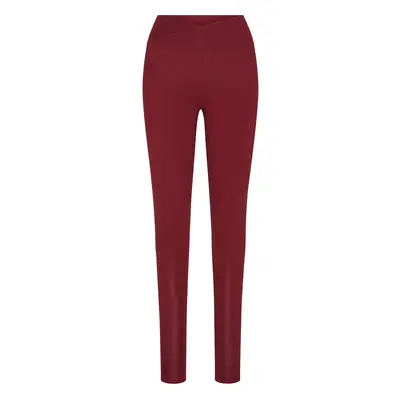 Bodhi Yamadhi Bodhi Yoga Yamadhi Basic Leggings keresztezett derékrésszel BIO pamut leggings bor