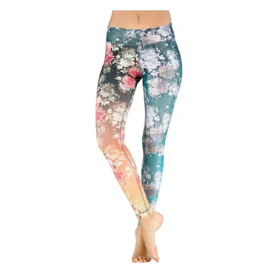 Niyama leggings-ek Bodhi Niyama Summer Breeze leggings jógához és fitnesshez Méret: S