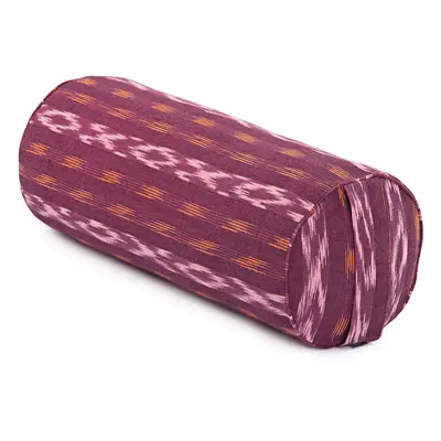 Bodhi Yoga Bodhi Bolster ETHNO kollekció, tönköly béléssel, 100% pamut 65 x 23 cm Szín: Bordó