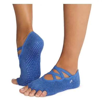 Toesox Half Toe Elle Grip csúszásgátló zokni - Szezonális újdonság Szín: Royal Blue, Méret: M 39