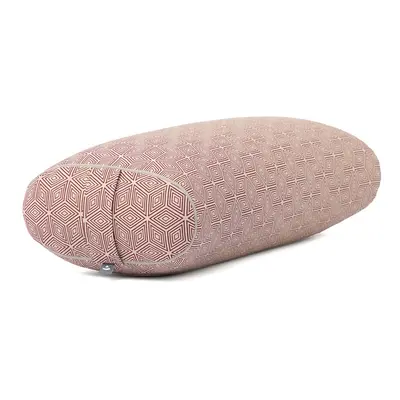 Bodhi Yoga OVAL jógahenger 72,5 x 30 x 17 cm tönkölyvel töltve Szín: Piros