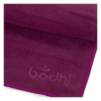 Bodhi Yoga Bodhi jóga törölköző kézre No Sweat 68 x 40 cm Szín: Padlizsán