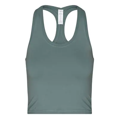 Bodhi Niyama Essentials Cropped Tank Dusty Turquoise rövid póló zöld-kék Méret: L