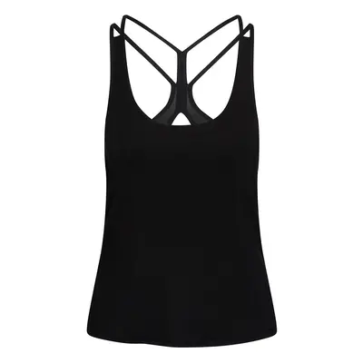 Bodhi Niyama Essentials Tanvi Racerback Yoga Tank Top női póló fekete Méret: XL