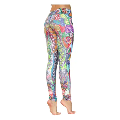 Bodhi Niyama Hakuna Matata Leggings jógához és fitneszhez Méret: XS