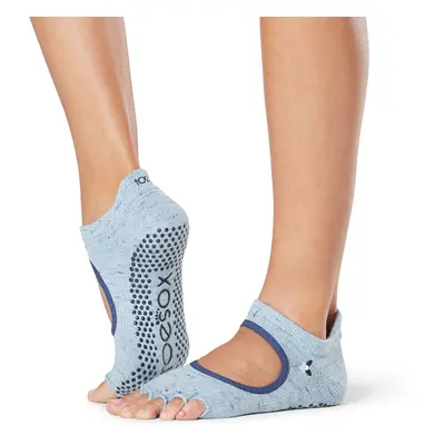 Toesox Halftoe Bellarina Grip csúszásgátló zokni (Bluebell) Méret: S 36-38