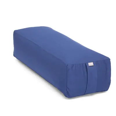 Bodhi Yoga Bodhi Salamba ECO Bolster jógához tönköly 100% BIO pamut 64 x 25 cm x 17 cm Szín: Kék