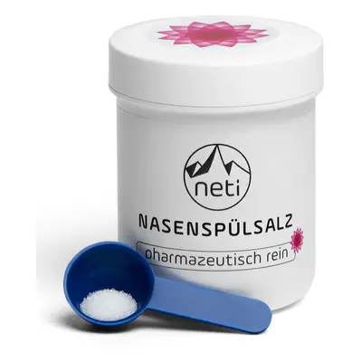 Neti® orr oblítésére gyógyszerészetileg tiszta só 70 g Neti pot kannával való használatra