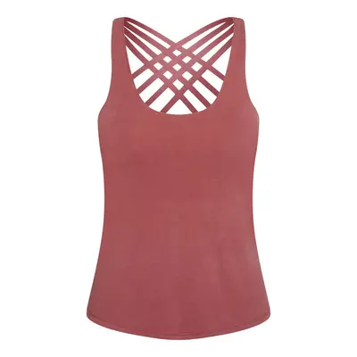 Bodhi Niyama Essentials NIRA Yoga Top női felső Szín: Rust Red, Méret: XL