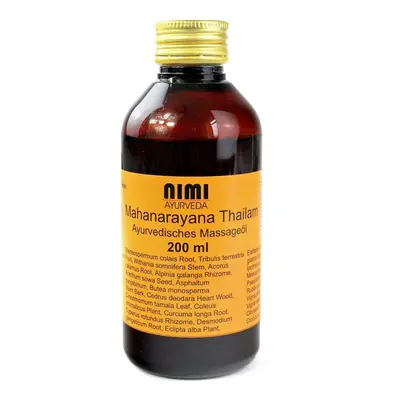 Nimi Ayurveda Mahanarayana Thailam relaxáló masszázsolaj Térfogat: 200 ml