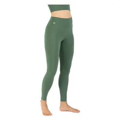 Niyama Essentials Bodhi Niyama High Waist Leggings jógához és sporthoz Szín: Mallard Green, Mére