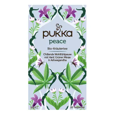 PUKKA Herbs ajurvédás növényi bio tea Peace Organic Aswaghandával 20 tasak