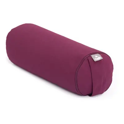 Bodhi Yoga MINI Bolster - Neckroll ECO 100% organikus pamut 38 x 14 cm Szín: Padlizsán