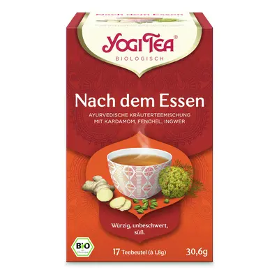 Yogi Tea Stomach Ease ájurvédikus gyógytea 17 × 1,8 g