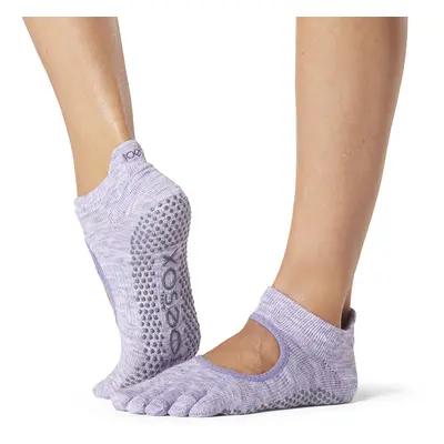 Toesox Fulltoe Bellarina Grip csúszásgátló zokni (heather lila) Méret: S 36-38