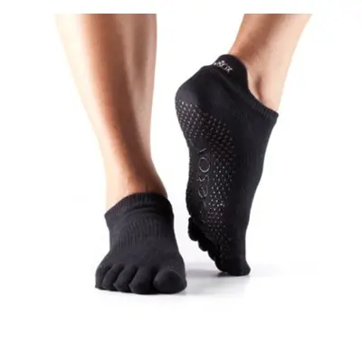 ToeSox Fulltoe Low Rise csúszásgátló zokni (fekete) Méret: L 43-45