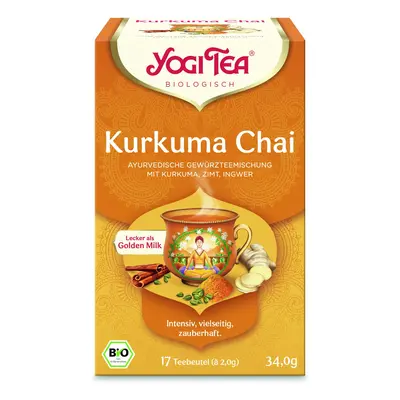 Yogi Tea Kurkuma Chai Kurkuma Tea 17 x 2 g