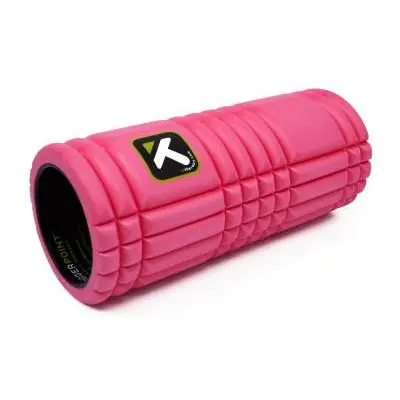 Trigger Point masszázshenger foam roller Grid fascális masszázshoz 33 cm Szín: Rózsaszín