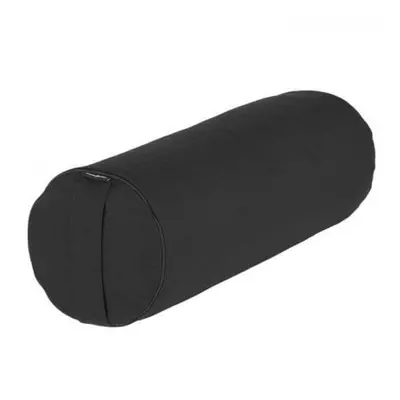 Bodhi Yoga Bolster Basic - fekete 65 x 23 cm tönköly Töltelék: Tönköly