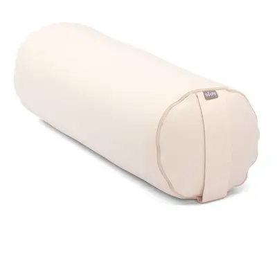 Bodhi Yoga Bolster jógahenger ECO tönköly 100% organikus pamut 65 x 22 cm Szín: Bézs