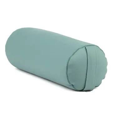 Bodhi Yoga Bolster jógahenger ECO tönköly 100% organikus pamut 65 x 22 cm Szín: Világoskék (Aqua