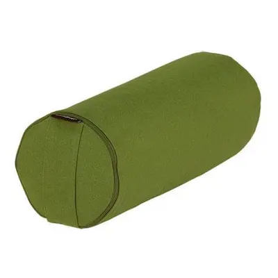 Bodhi Yoga Bolster Basic - zöld 65 x 23 cm-es tönköly béléssel Töltelék: Tönköly