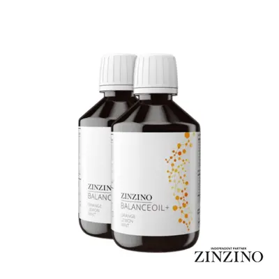 Zinzino Magyarország CSOMAG - 2x Zinzino Balance Oil olaj 300ml narancs - citrom - menta