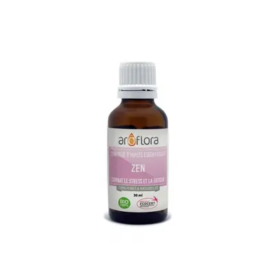 Innobiz Aroflora 100% tiszta természetes természetes illóolajok keveréke Zen 30ml