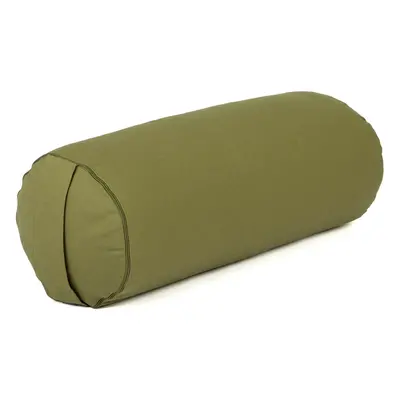 Bodhi Yoga Bolster jógahenger ECO kapok 100% bio pamut 65 x 22 cm Szín: Zöld