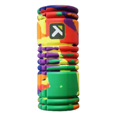 Trigger Point masszázshenger foam roller Grid fascális masszázshoz 33 cm Szín: Rainbow