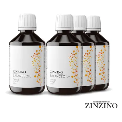 Zinzino Magyarország CSOMAG - 4x Zinzino Balance olaj 300 ml- Narancs, citrom, menta ízében