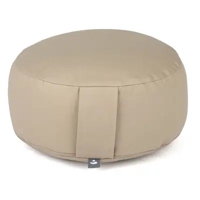 Bodhi Yoga Bodhi meditációs párna RONDO ECO 32 x 21,5 cm kapok töltelékkel Szín: Light Taupe