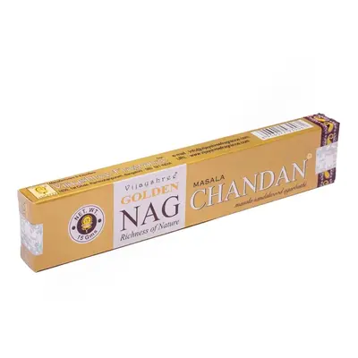 Flexity Incense Golden Nag Chandan indiai füstölőpálcák 15 g