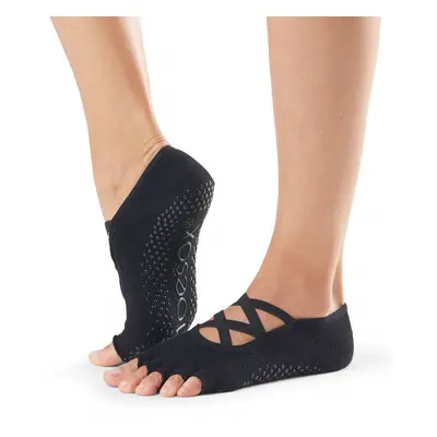 Toesox Halftoe Elle csúszásgátló zokni Fekete Méret: M 39-42,5